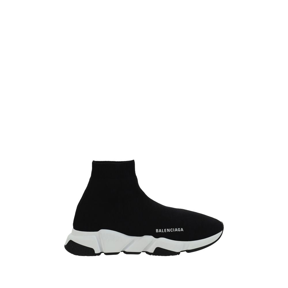Balenciaga Black Polyester Athletic Sneakers