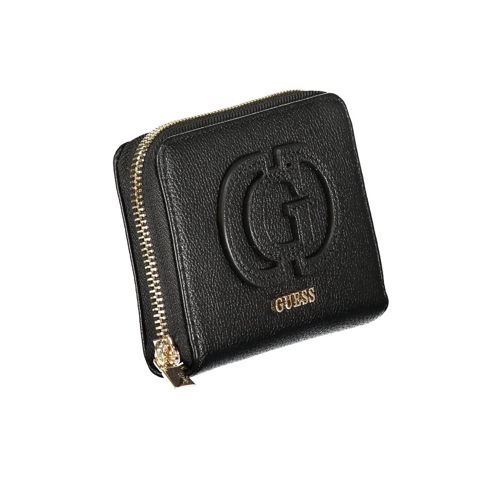 Guess Jeans Nero Poliuretano Women Wallet