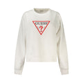 Guess Jeans Bianco Cotton Women Sweatshirt