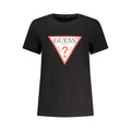 Guess Jeans Nero Cotton Women T-Shirt