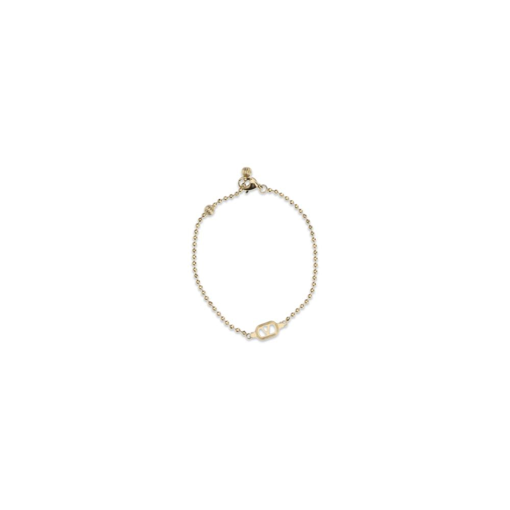 Valentino Garavani Gold Brass Bracelet