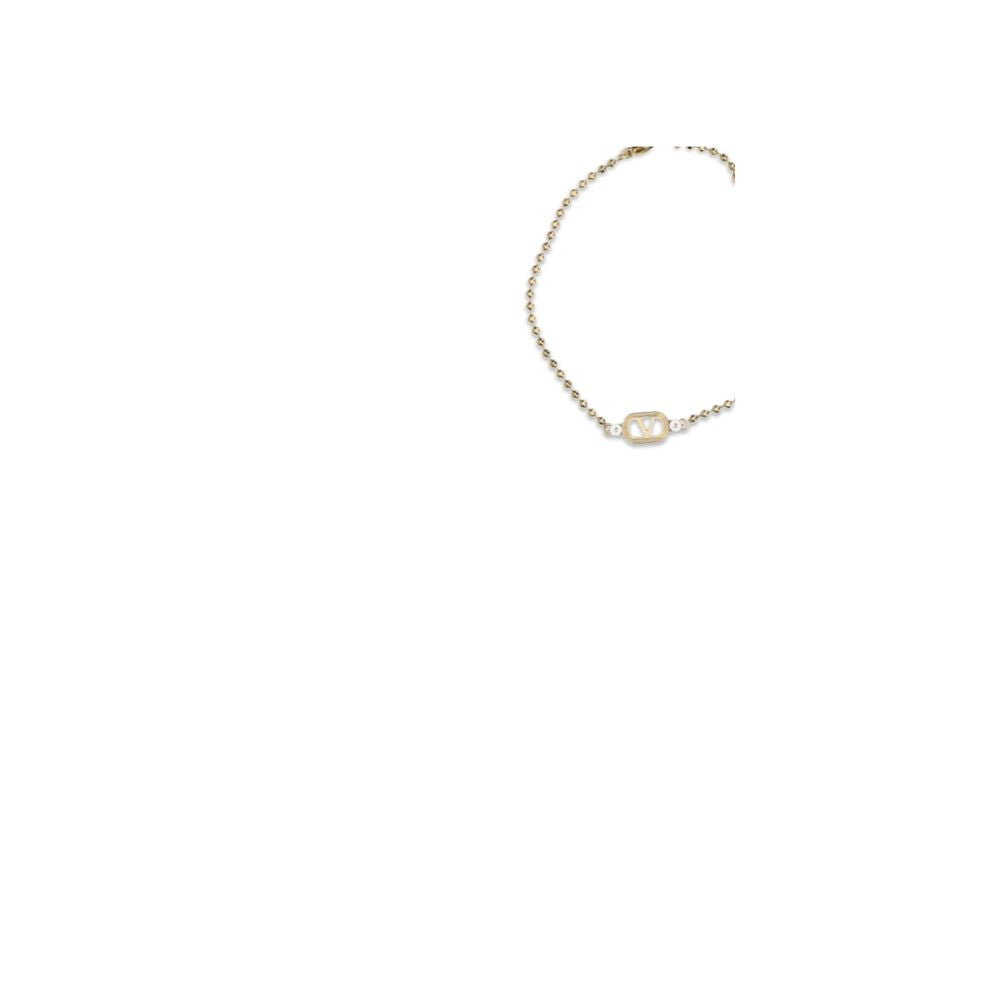 Valentino Garavani Gold Brass Bracelet