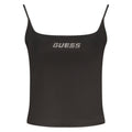 Guess Jeans Black Cotton Women's Tank Top