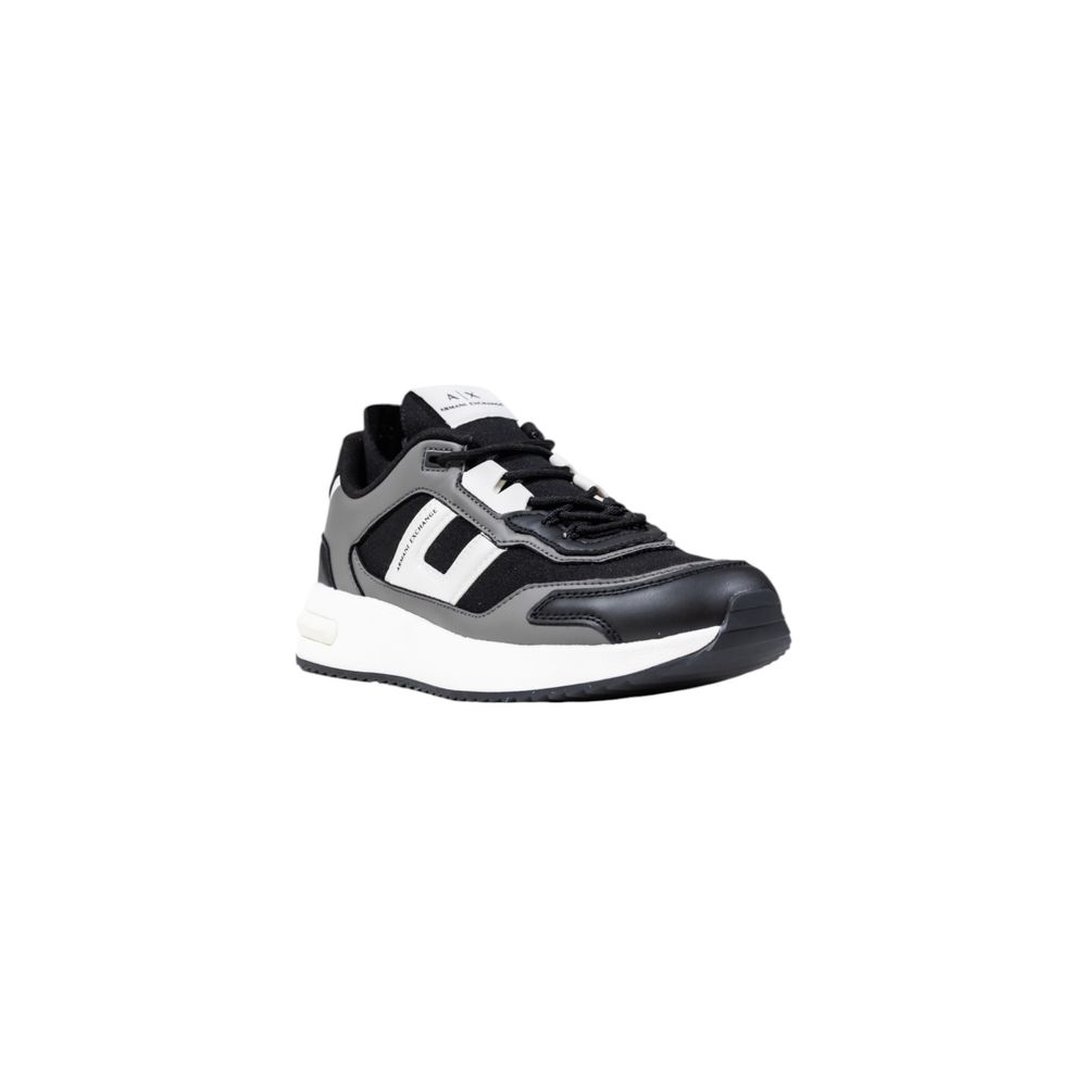Armani Exchange Bicolor Polyester Athletic Sneakers
