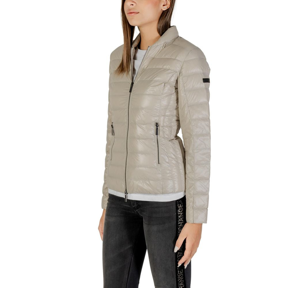 Armani Exchange Beige Polyamide Coat