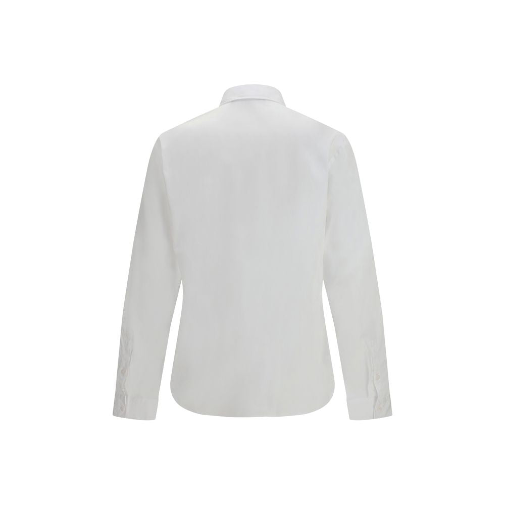 Versace Jeans White Cotton Dress Shirt