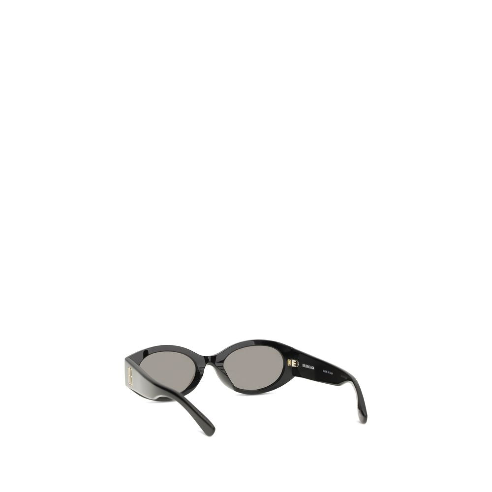 Balenciaga Black Acetate Sunglasses