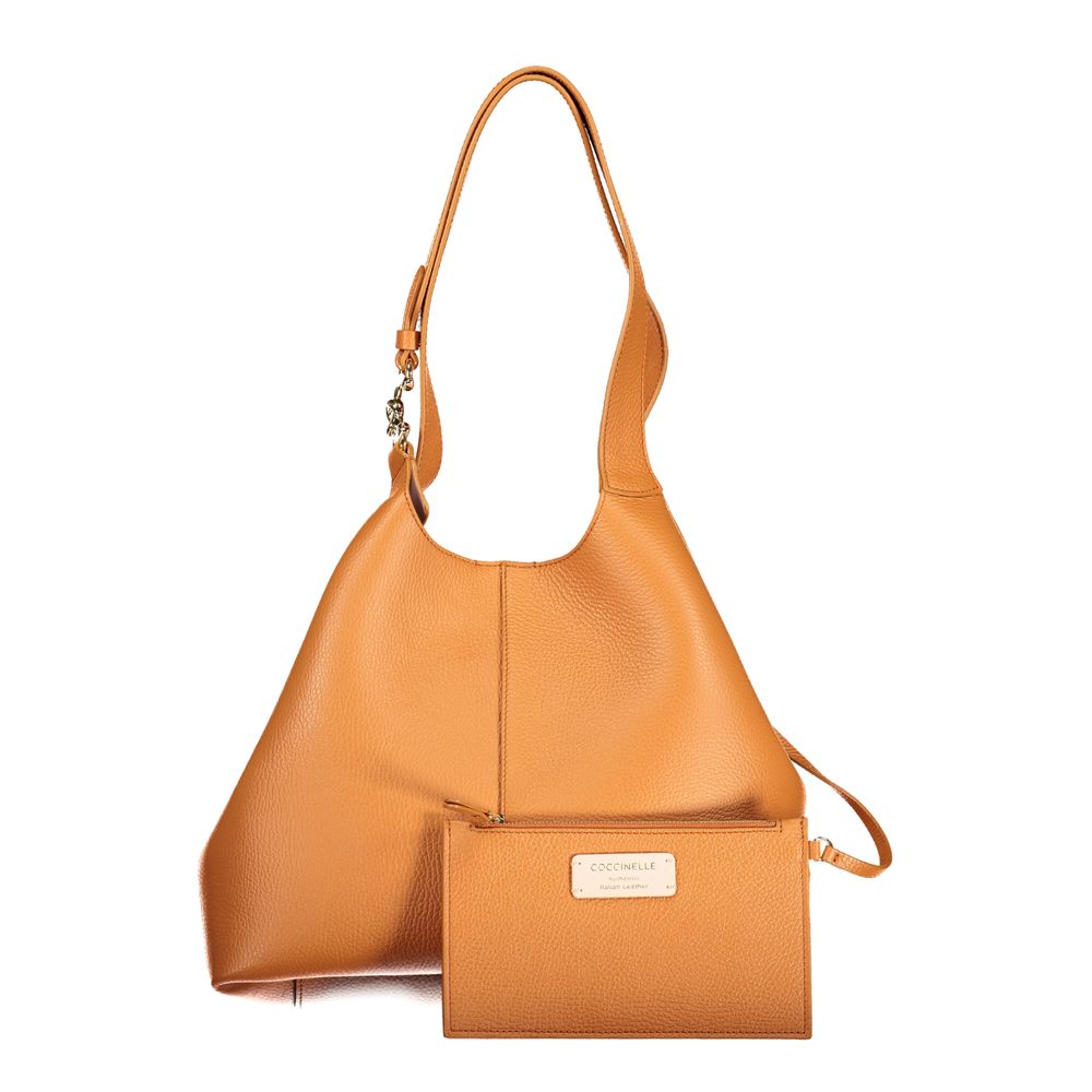 Coccinelle Arancione Leather Women Handbag