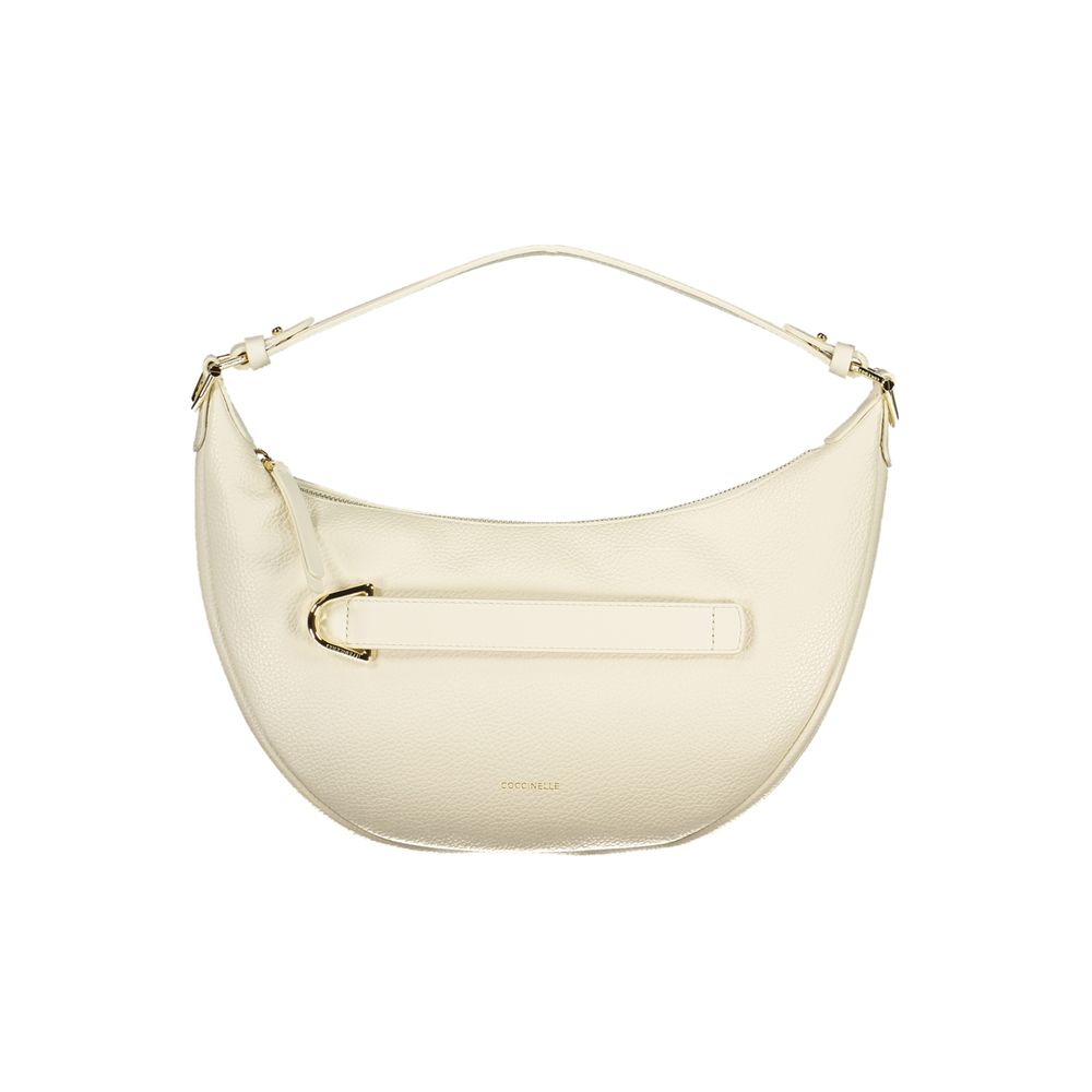 Coccinelle Bianco Leather Women Handbag