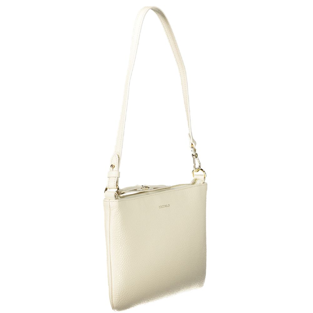 Coccinelle Bianco Pelle Women Handbag