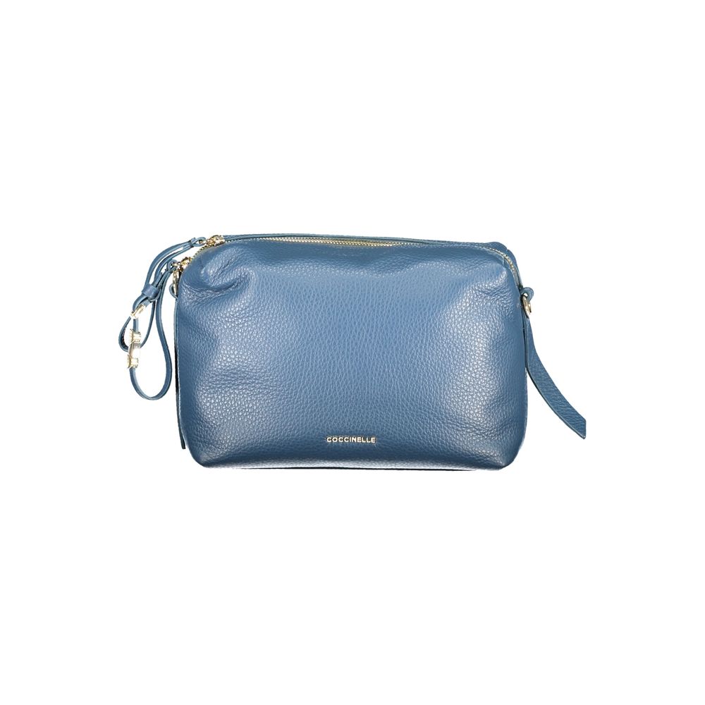 Coccinelle Blu Pelle Donna Shoulder Bag