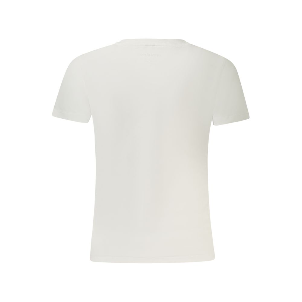 Guess Jeans Bianco Cotton Women T-Shirt