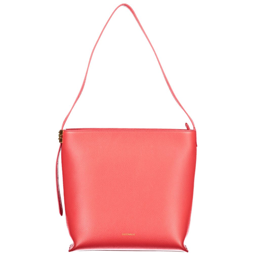 Coccinelle Rosso Leather Woman Handbag