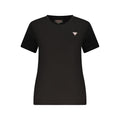 Guess Jeans Black Cotton Women T-Shirt