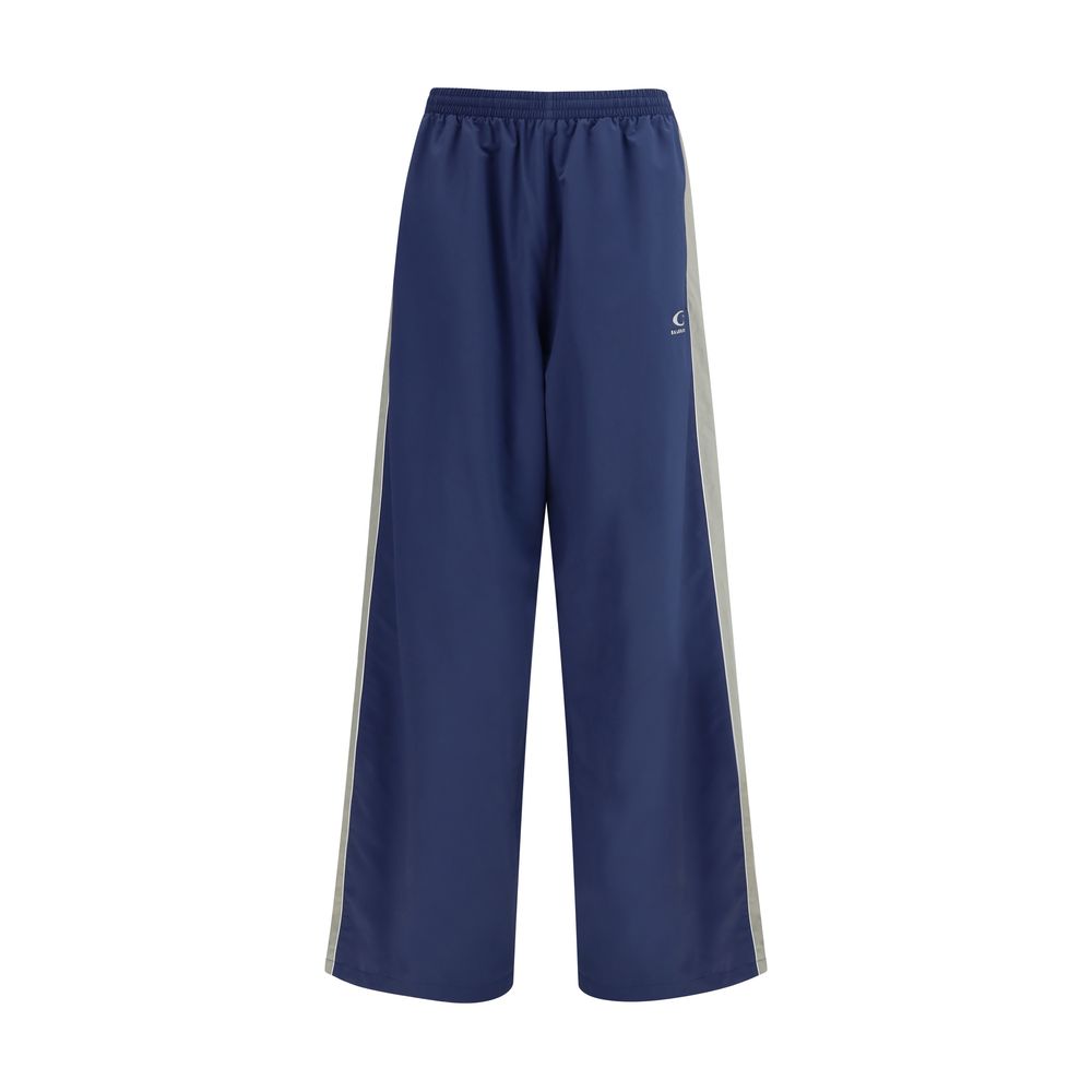 Balenciaga Blue Polyester Joggers (Workout Pants)