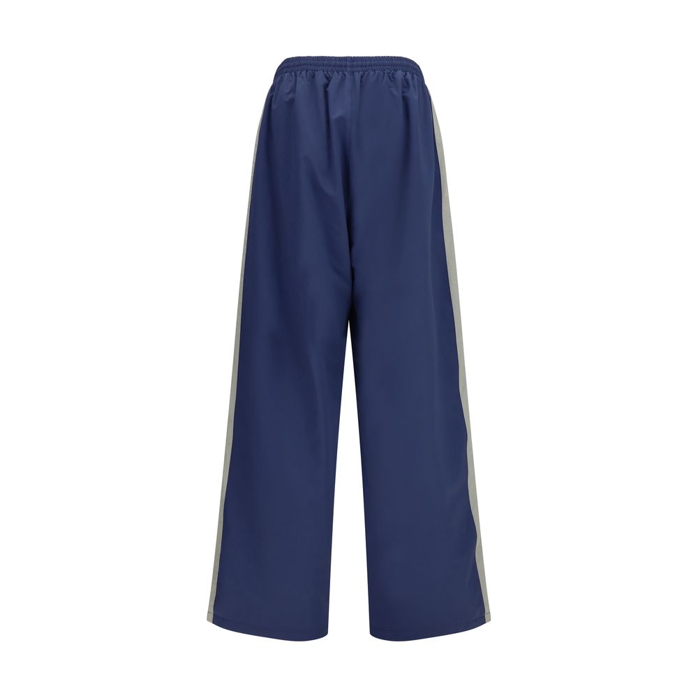 Balenciaga Blue Polyester Joggers (Workout Pants)