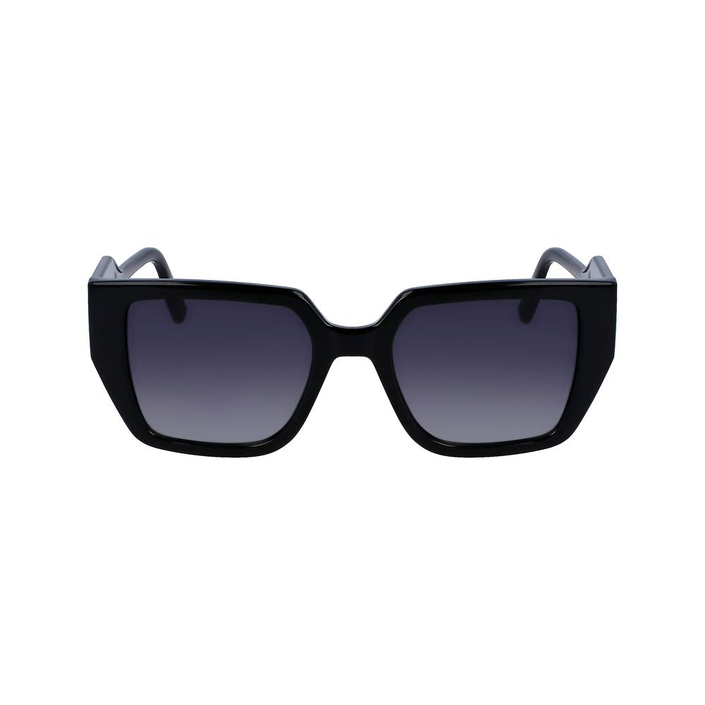 Karl Lagerfeld Black Injected Sunglasses