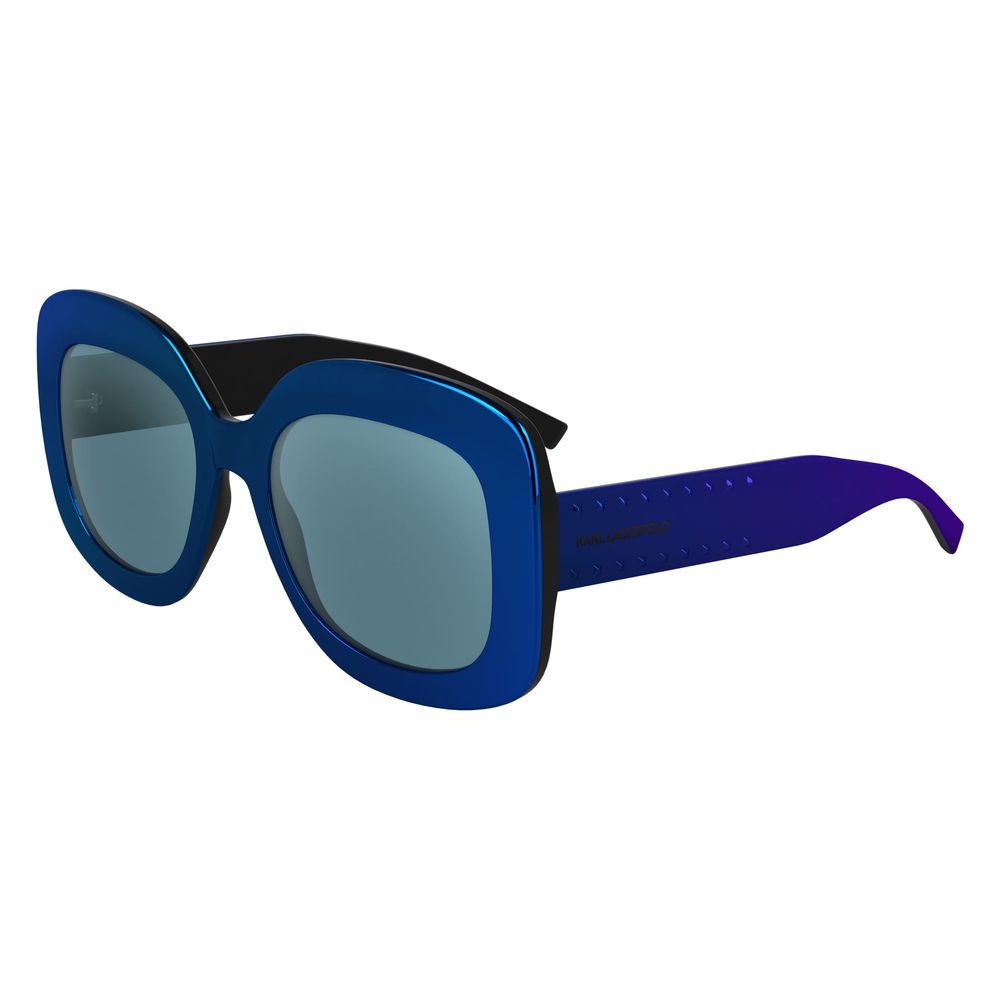 Karl Lagerfeld Blue Injected Sunglasses