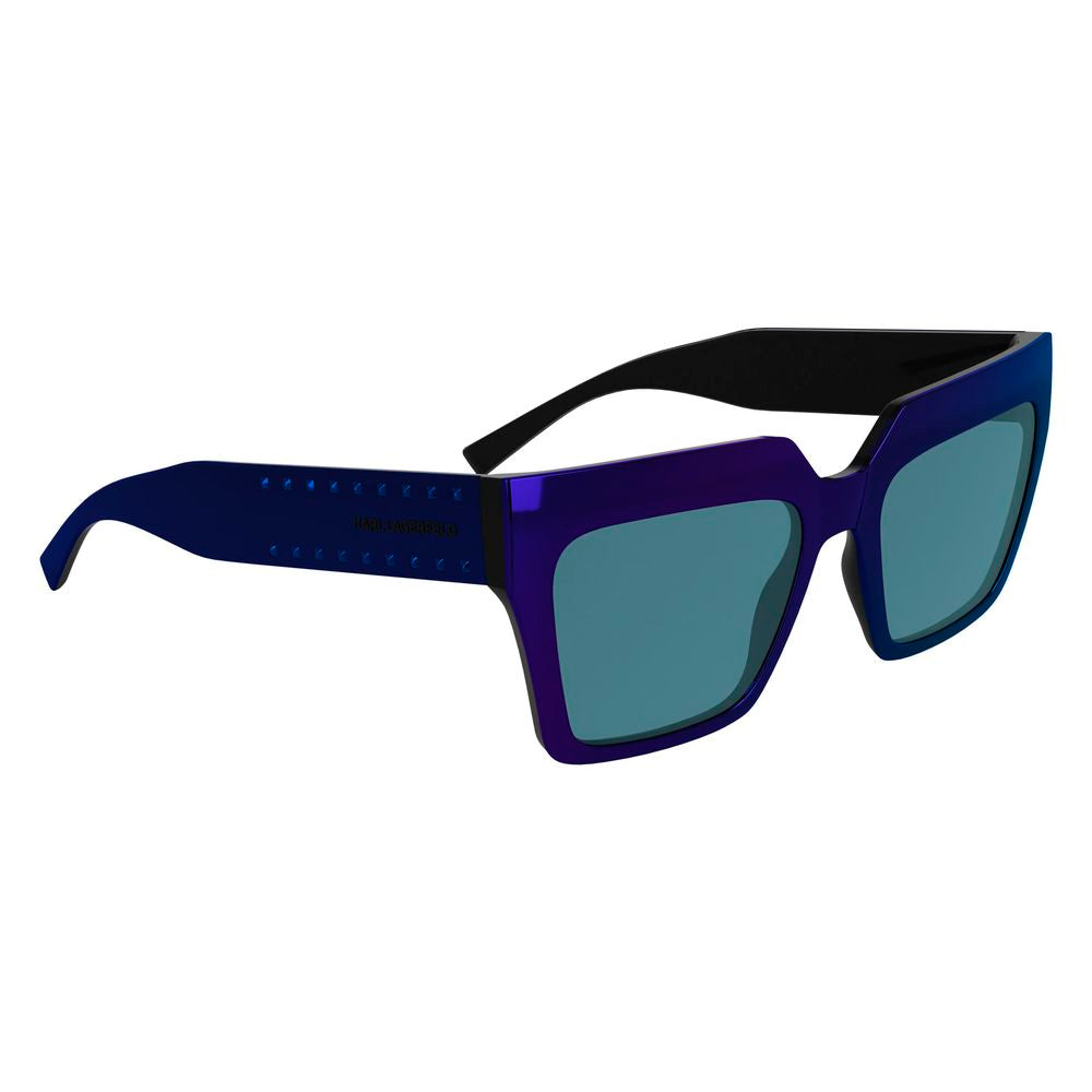 Karl Lagerfeld Blue Injected Sunglasses