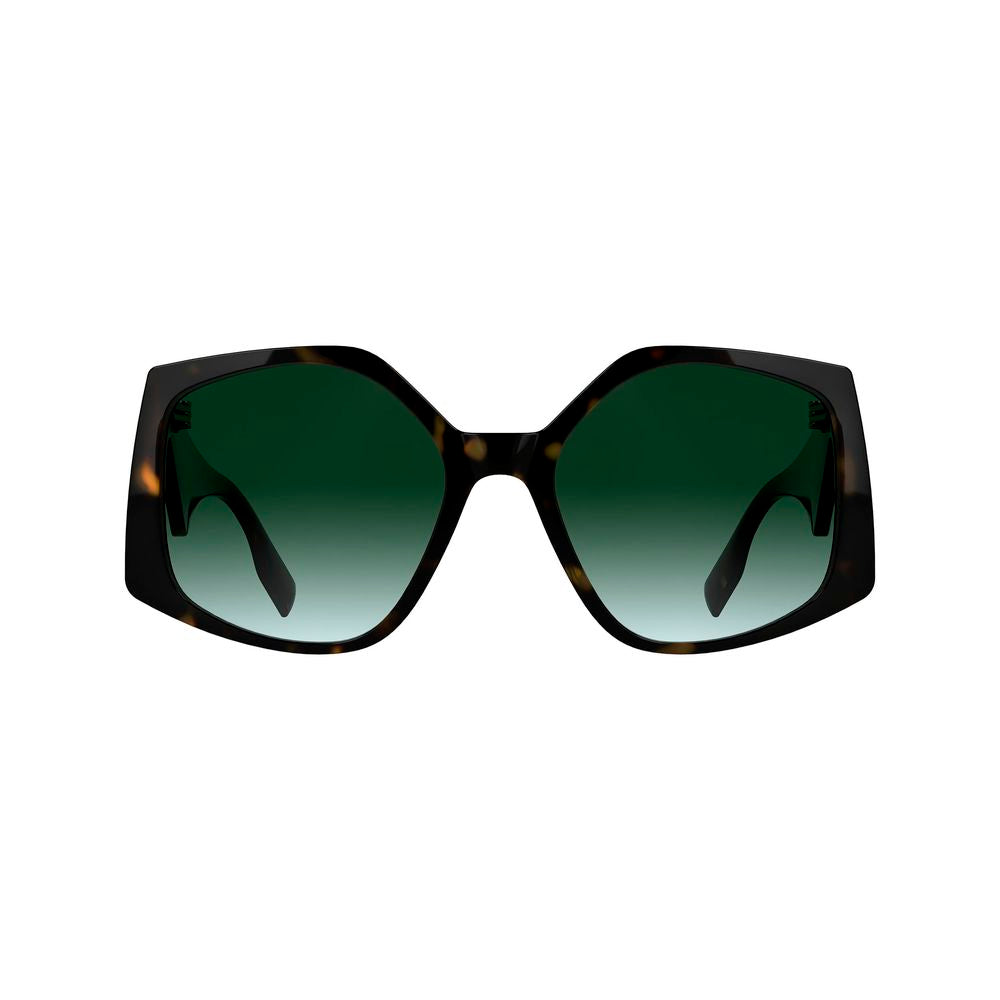 Karl Lagerfeld Brown Injected Sunglasses
