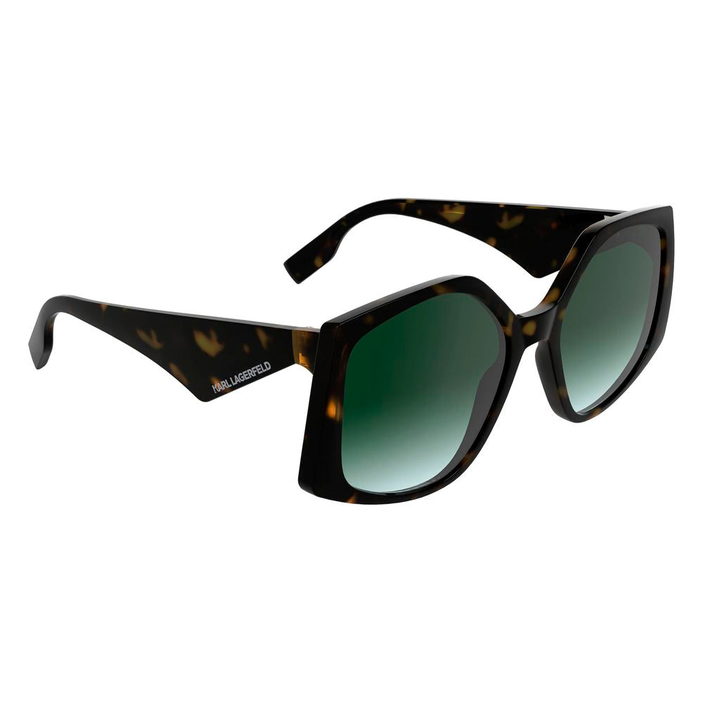 Karl Lagerfeld Brown Injected Sunglasses