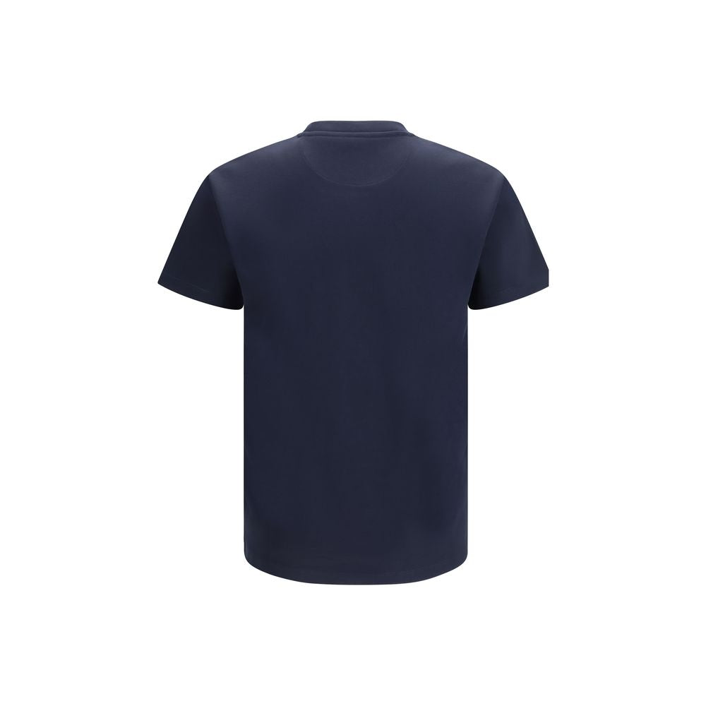 Fendi Blue Cotton T-Shirt