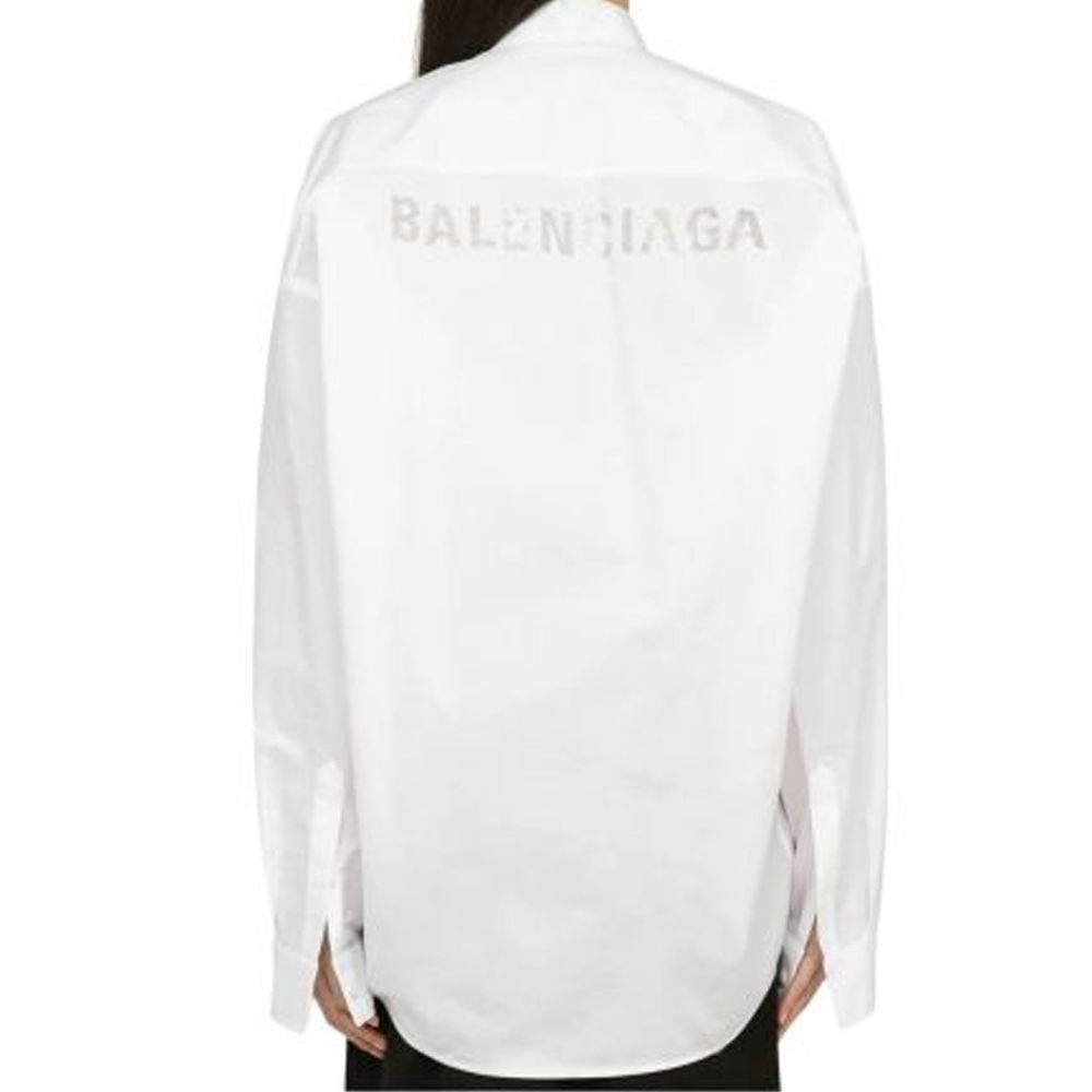 Balenciaga White Cotton Shirt