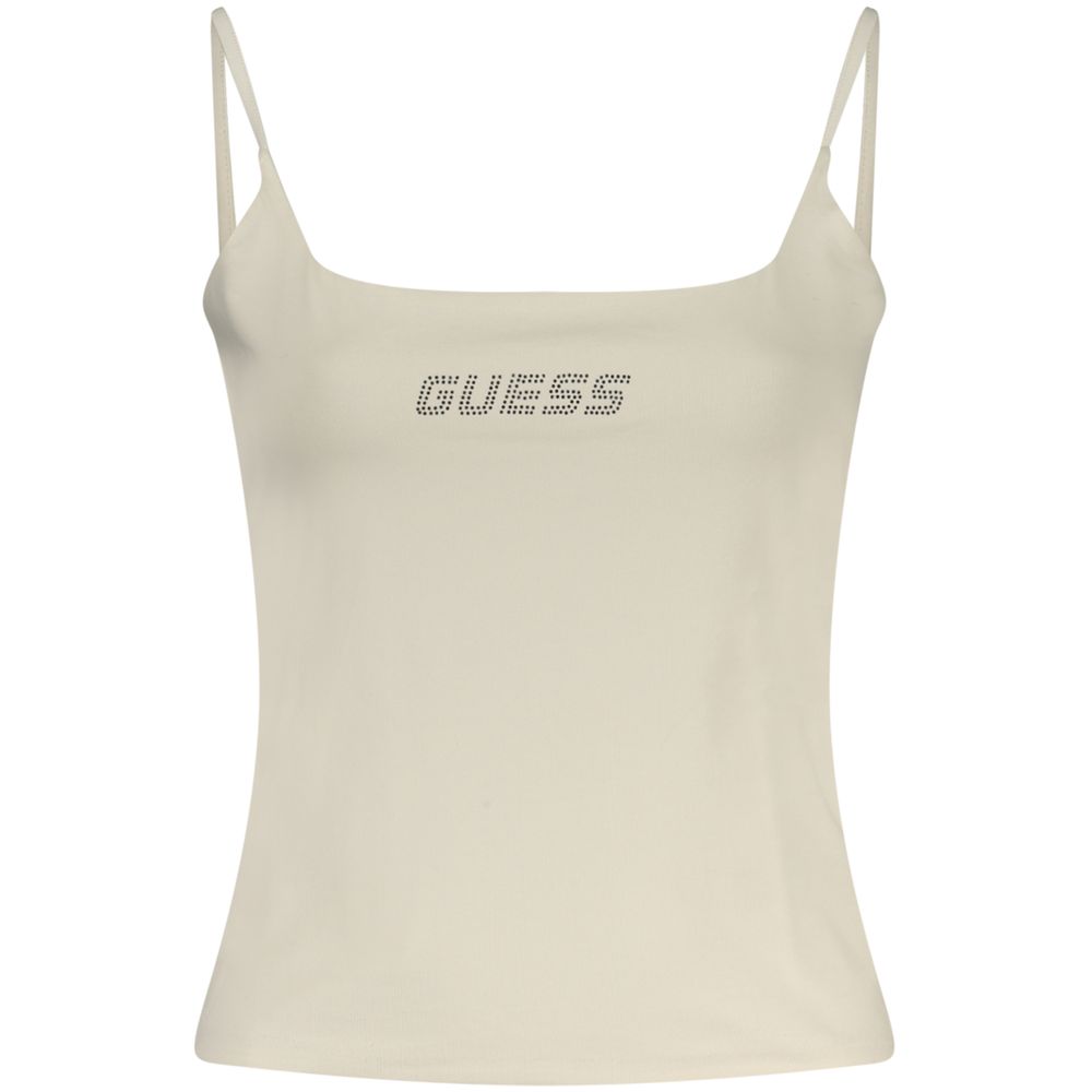 Guess Jeans White Cotton Women's Top