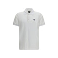 Fendi White Cotton Polo Shirt