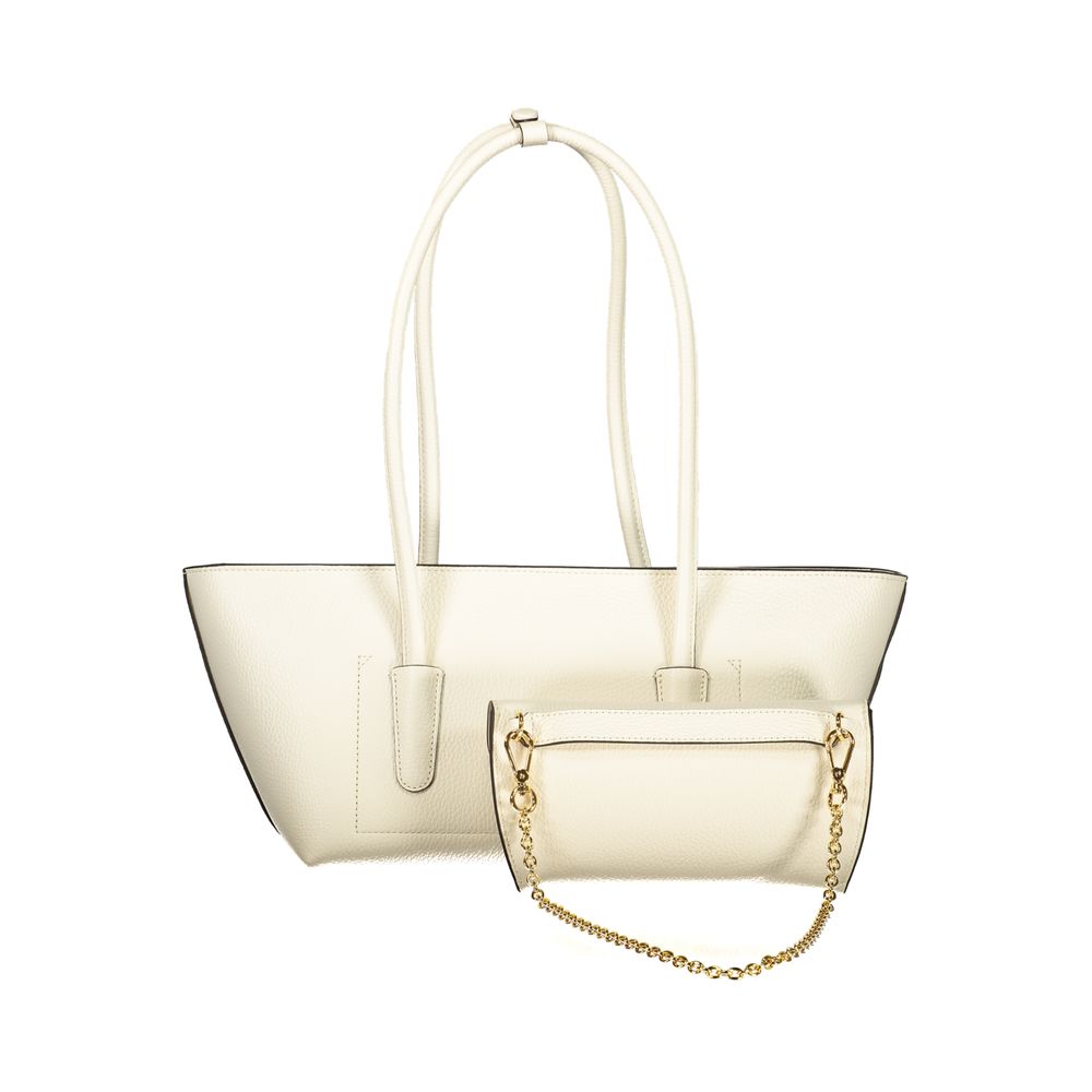 Coccinelle Bianco Leather Women's Bag
