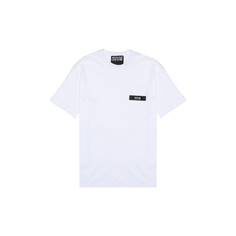 Versace Jeans White Cotton T-Shirt