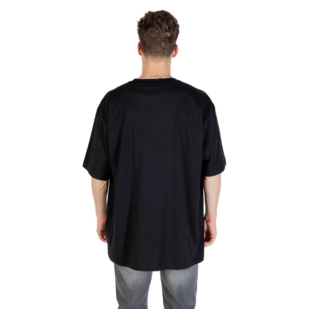 Versace Jeans Black Cotton T-Shirt