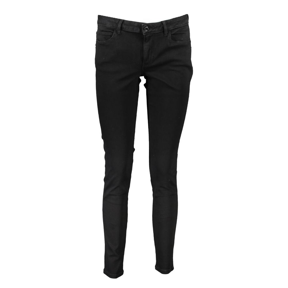 Guess Jeans Nero Cotton Women's Skinny Jean