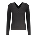 Guess Jeans Black Viscosa Women Sweater