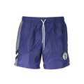 Karl Lagerfeld Blue Polyester Men's Swim Boxer